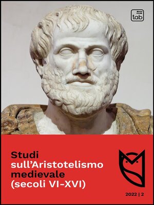 cover image of Studi sull'Aristotelismo medievale (secoli VI-XVI)